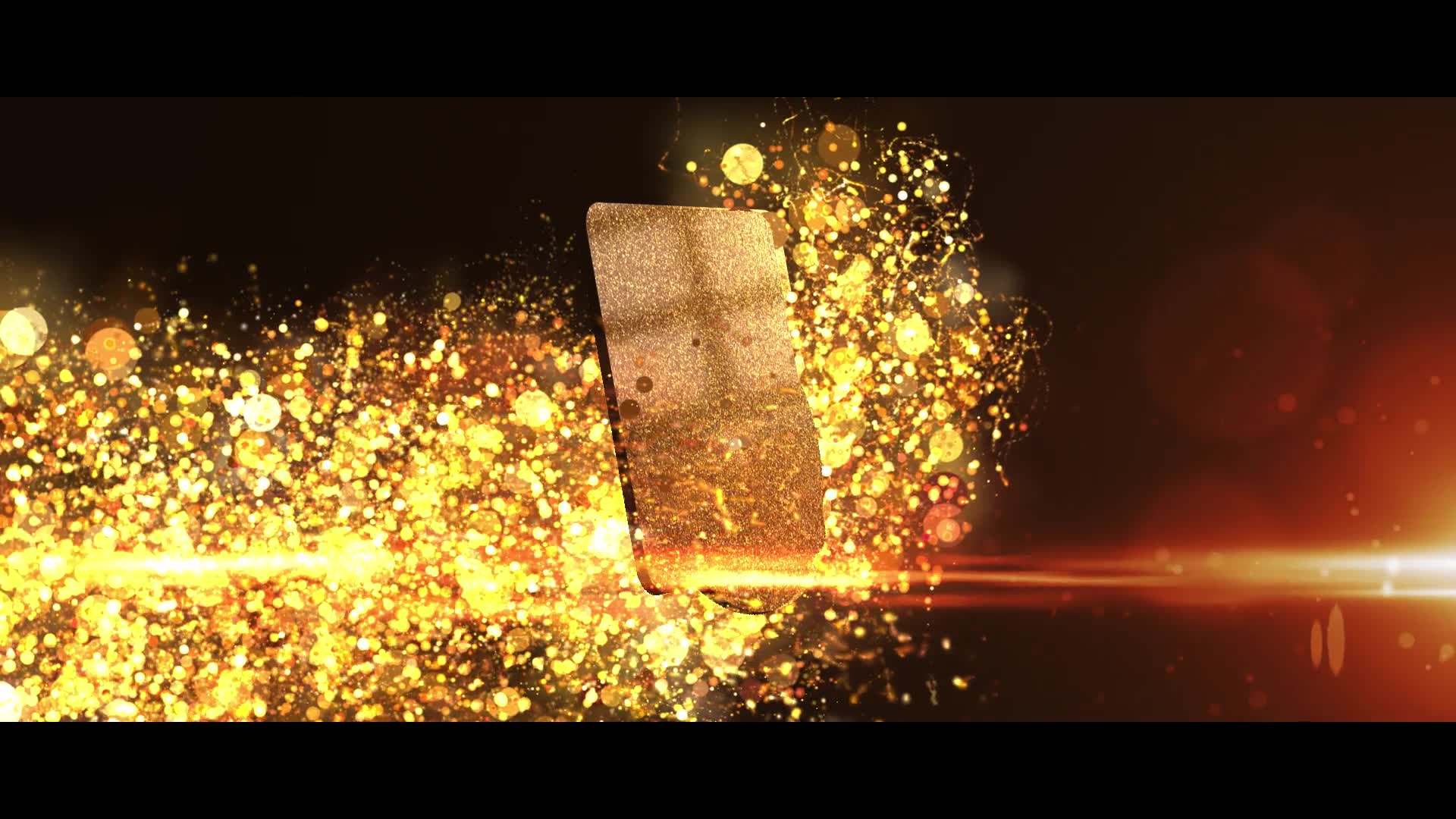 Glowing Particle Logo Reveal 13 : Golden Particles 02 Videohive 14935276 After Effects Image 2