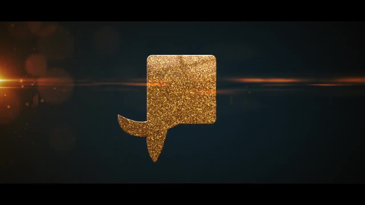 Glowing Particle Logo Reveal 14 : Golden Particles 03 Videohive 14971685 After Effects Image 7