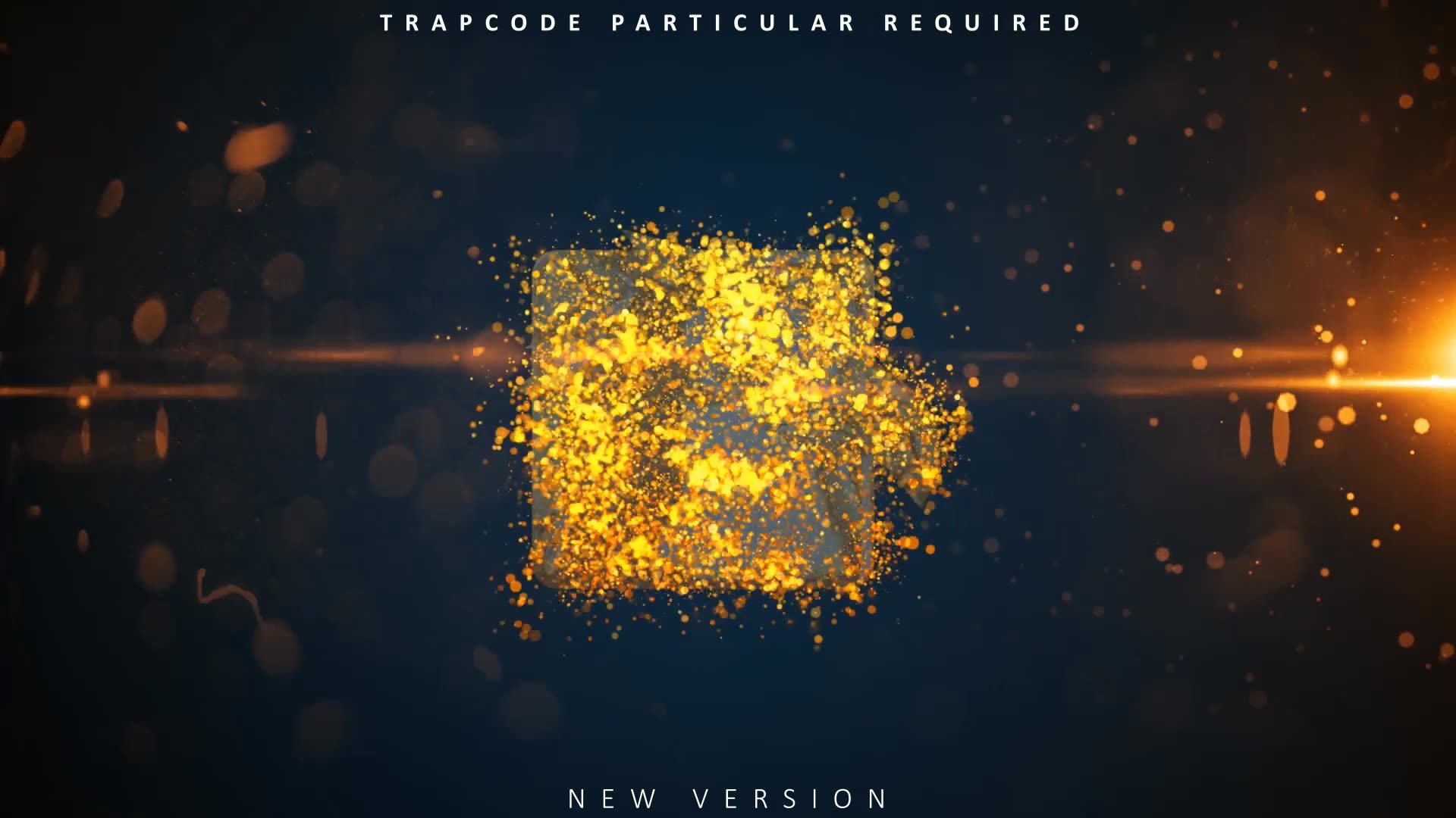 Glowing Particle Logo Reveal 16 : Golden Particles 04 Videohive 16217258 After Effects Image 4