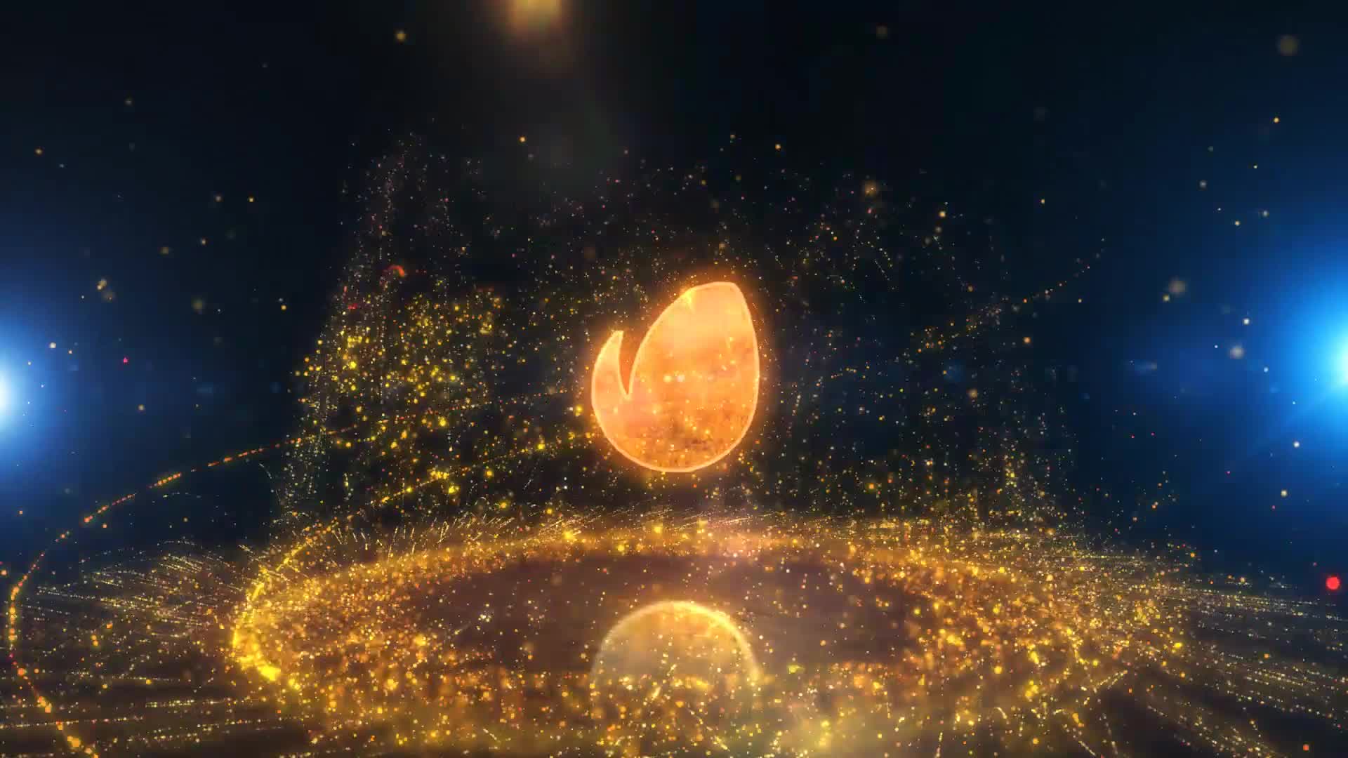 Glowing Particle Logo Reveal 25 : Golden Particles 07 Videohive 20525094 After Effects Image 7