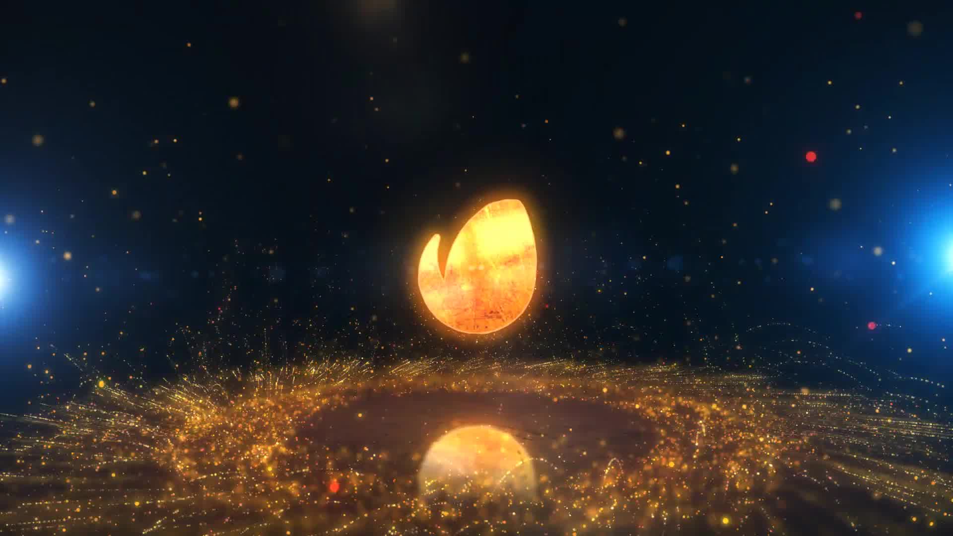 Glowing Particle Logo Reveal 25 : Golden Particles 07 Videohive 20525094 After Effects Image 8