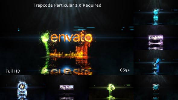 Glowing Particle Logo Reveal 26 - Download Videohive 20599835