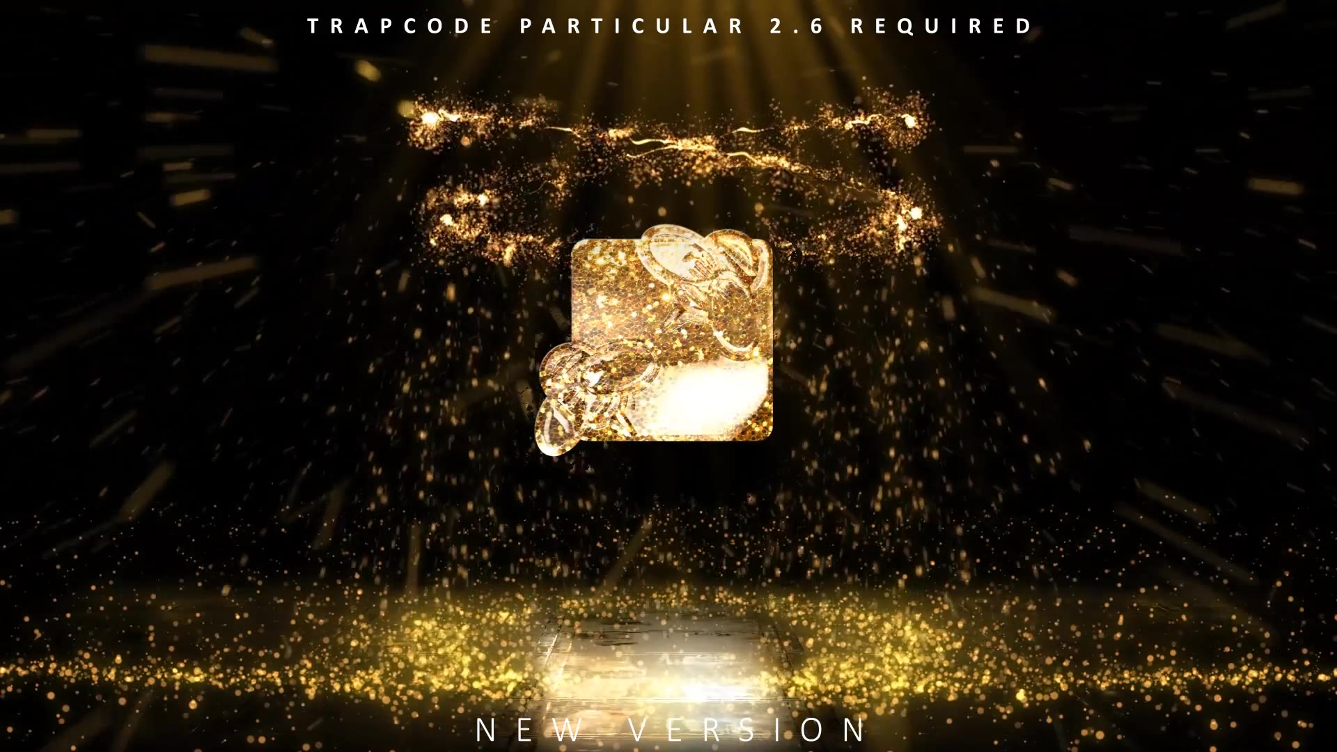 Glowing Particle Logo Reveal 8 : Golden Particles 01 Videohive 12432013 After Effects Image 3