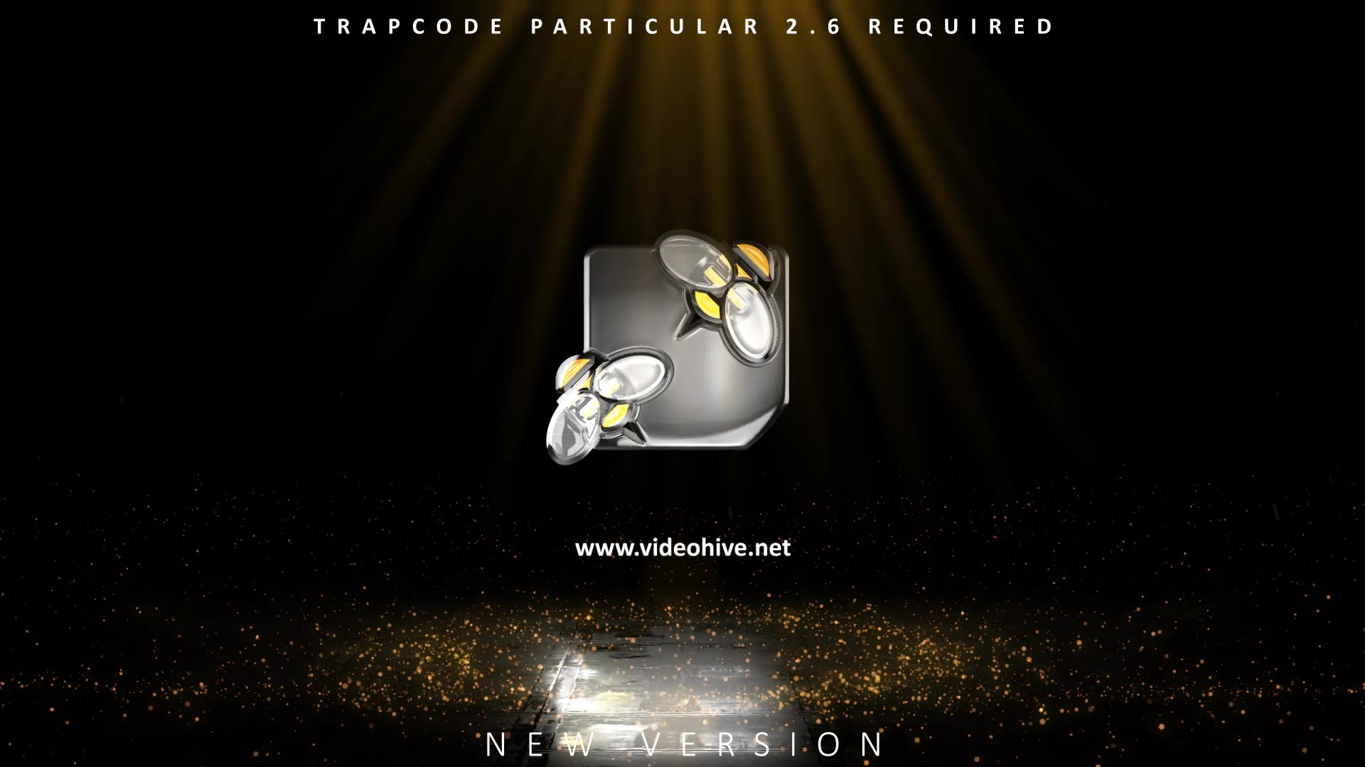 Glowing Particle Logo Reveal 8 : Golden Particles 01 Videohive 12432013 After Effects Image 5