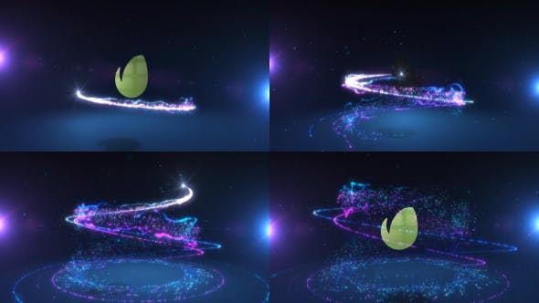 Glowing Particles Logo Reveal 18 - Download 17732008 Videohive
