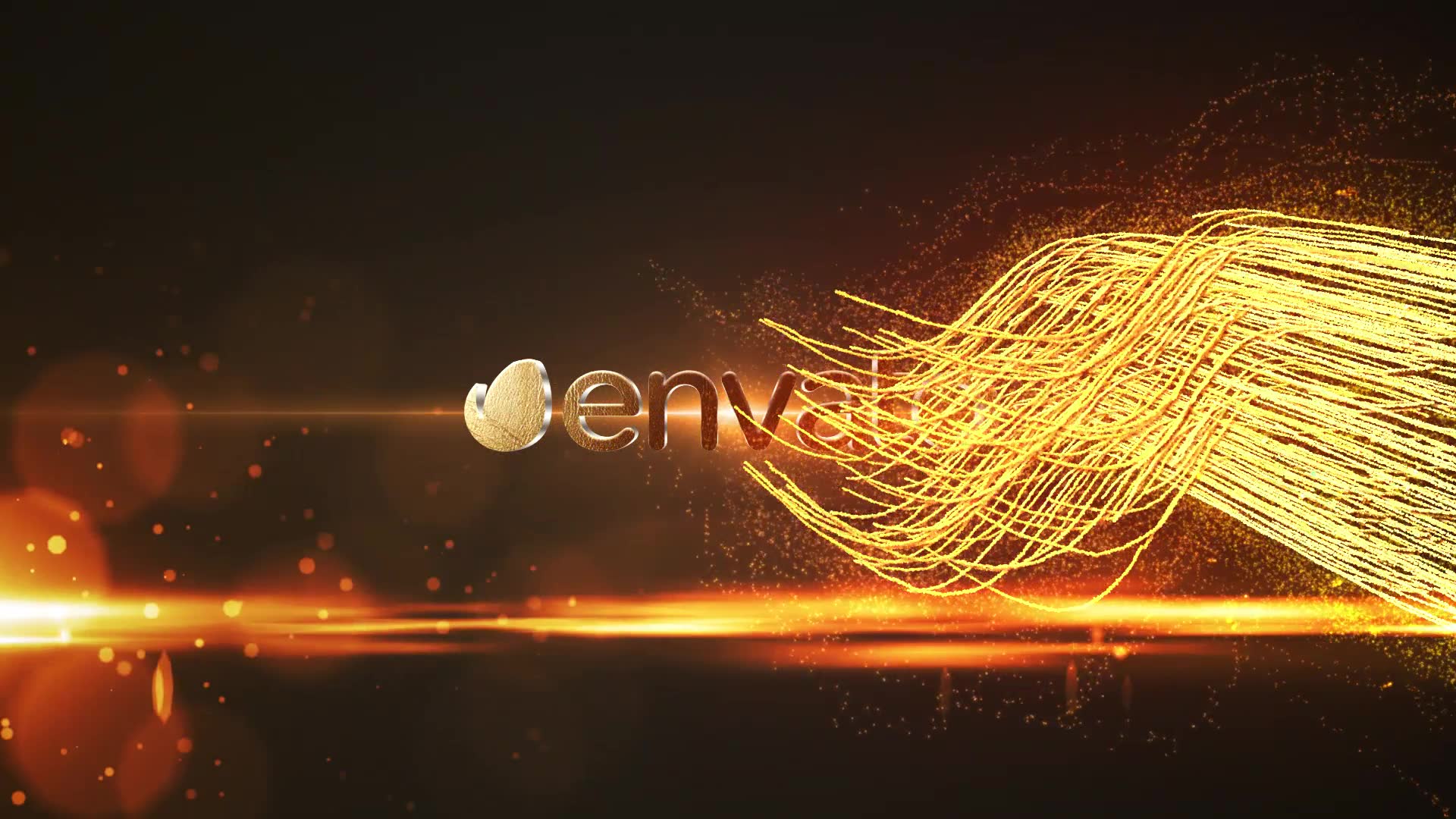 Glowing Particles Logo Reveal 22 : Golden Particles 06 Videohive 19212503 After Effects Image 5