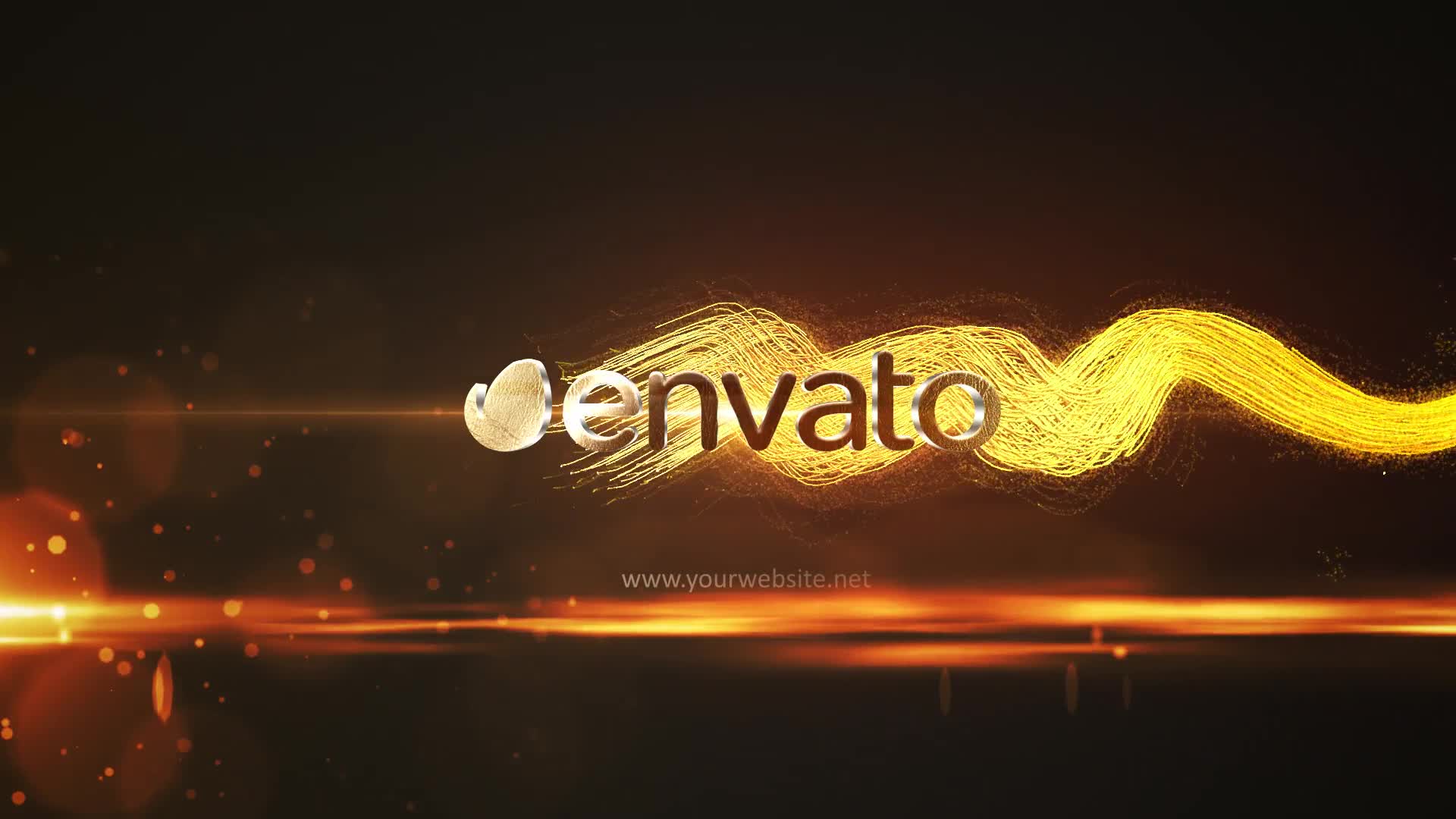 Glowing Particles Logo Reveal 22 : Golden Particles 06 Videohive 19212503 After Effects Image 6