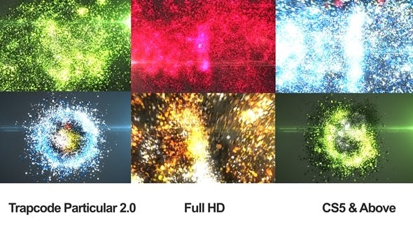 Glowing Particles Logo Reveal 4 - Videohive Download 9423579