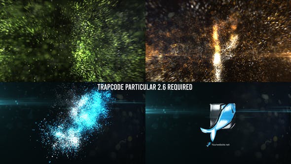 Glowing Particles Logo Reveal 41 - 30746447 Videohive Download