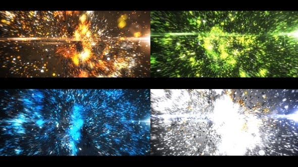 Glowing Particles Logo Reveal - Videohive Download 8502158