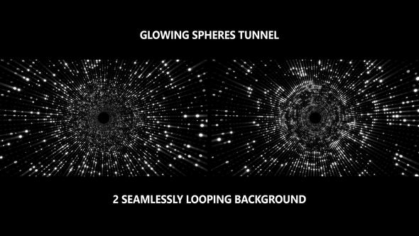 Glowing Spheres Tunnels - Download Videohive 22055498