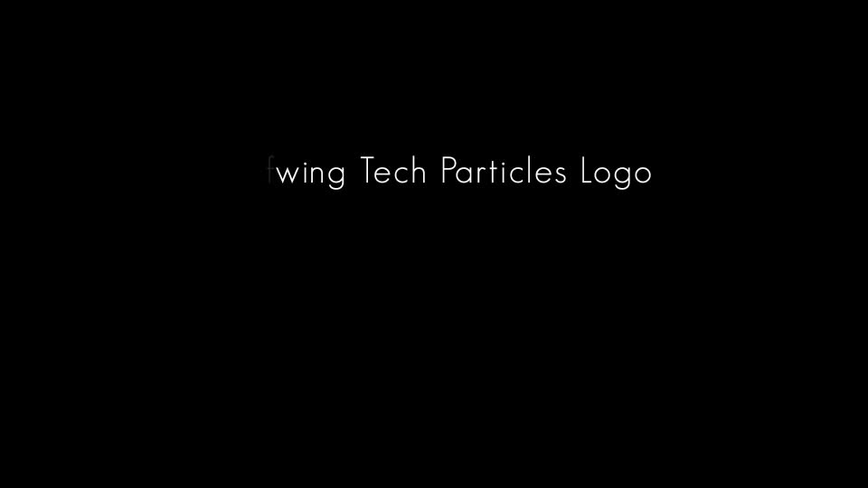 Glowing Tech Particles Logo Videohive 20592031 After Effects Image 1