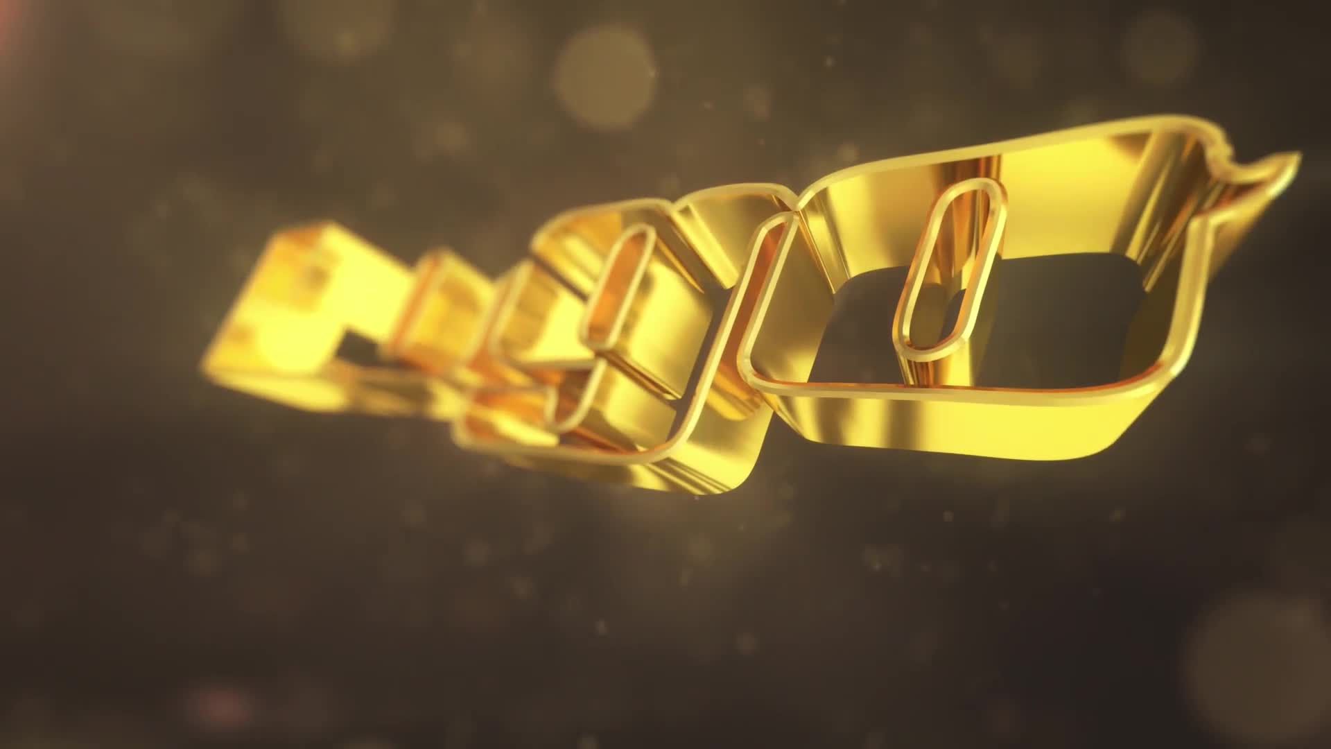Gold 3D Logo Intro Videohive 38596126 After Effects Image 1