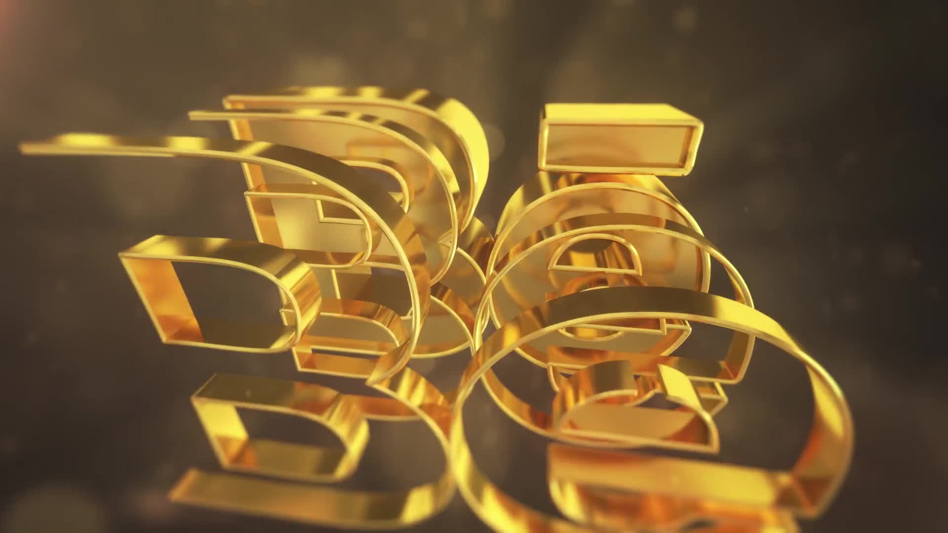 Gold 3D Logo Intro Videohive 38596126 After Effects Image 10