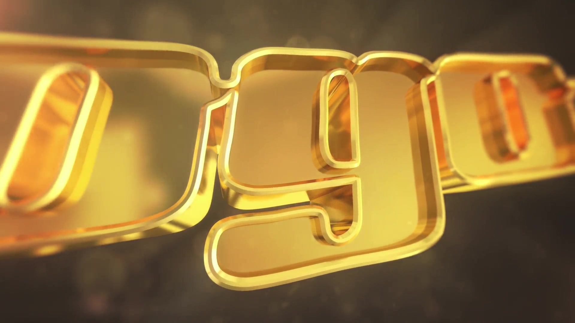 Gold 3D Logo Intro Videohive 38596126 After Effects Image 3