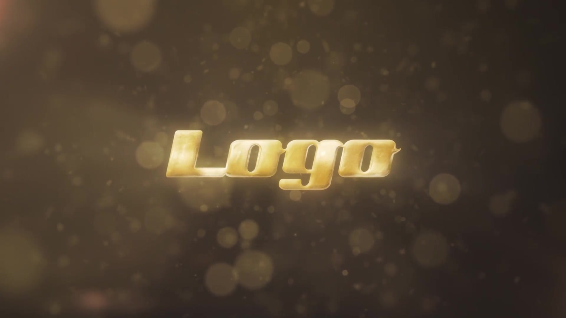 Gold 3D Logo Intro Videohive 38596126 After Effects Image 6