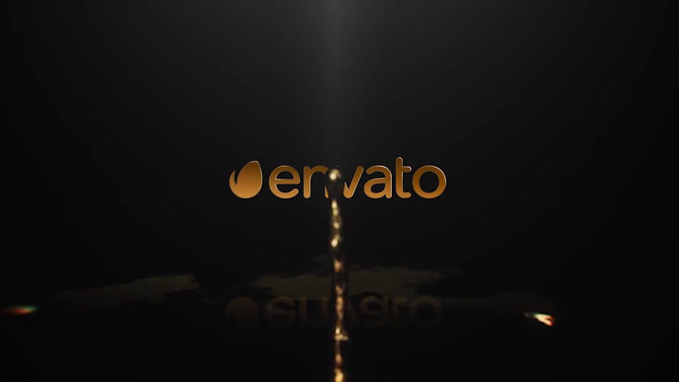 Gold And Water Splashes | Logo Reveal Videohive 19411806 After Effects Image 3