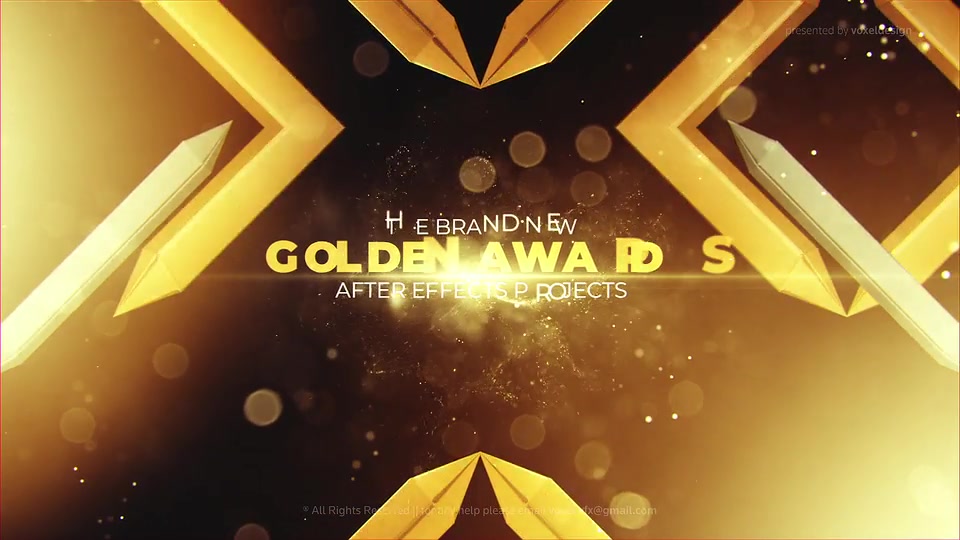 Gold Awards Opener Videohive 29573176 After Effects Image 3