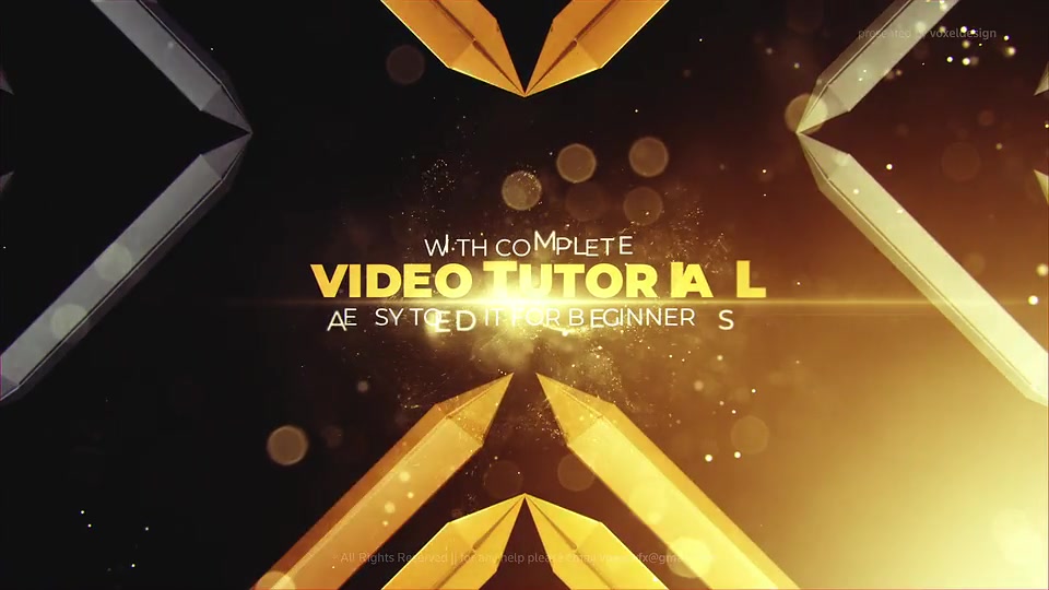Gold Awards Opener Videohive 29573176 After Effects Image 7