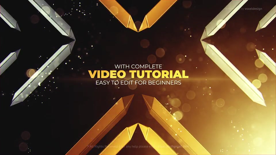 Gold Awards Opener Videohive 29573176 After Effects Image 8
