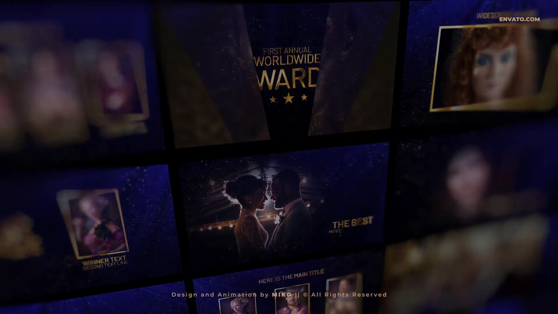Gold Awards Pack Videohive 36162654 After Effects Image 13
