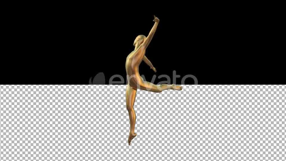 Gold Ballet Pose - Download Videohive 21586406