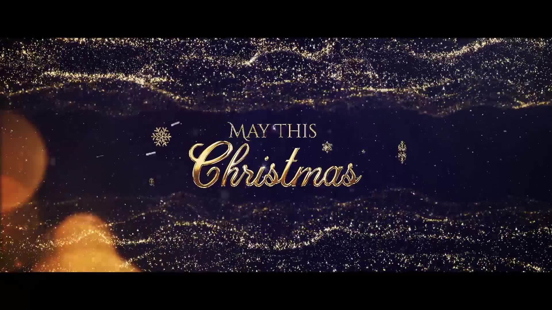 Gold Christmas Greeting Titles Videohive 22866725 After Effects Image 2