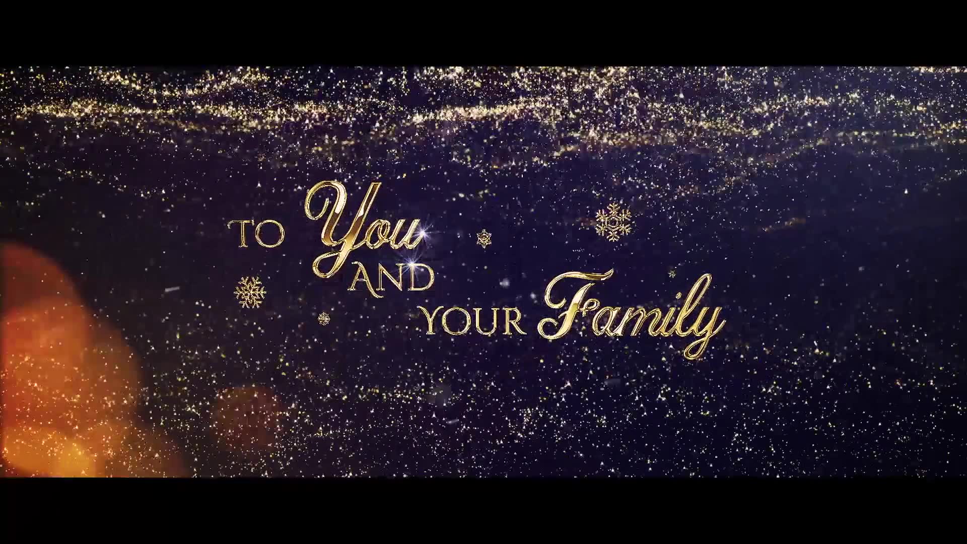 Gold Christmas Greeting Titles Videohive 22866725 After Effects Image 6