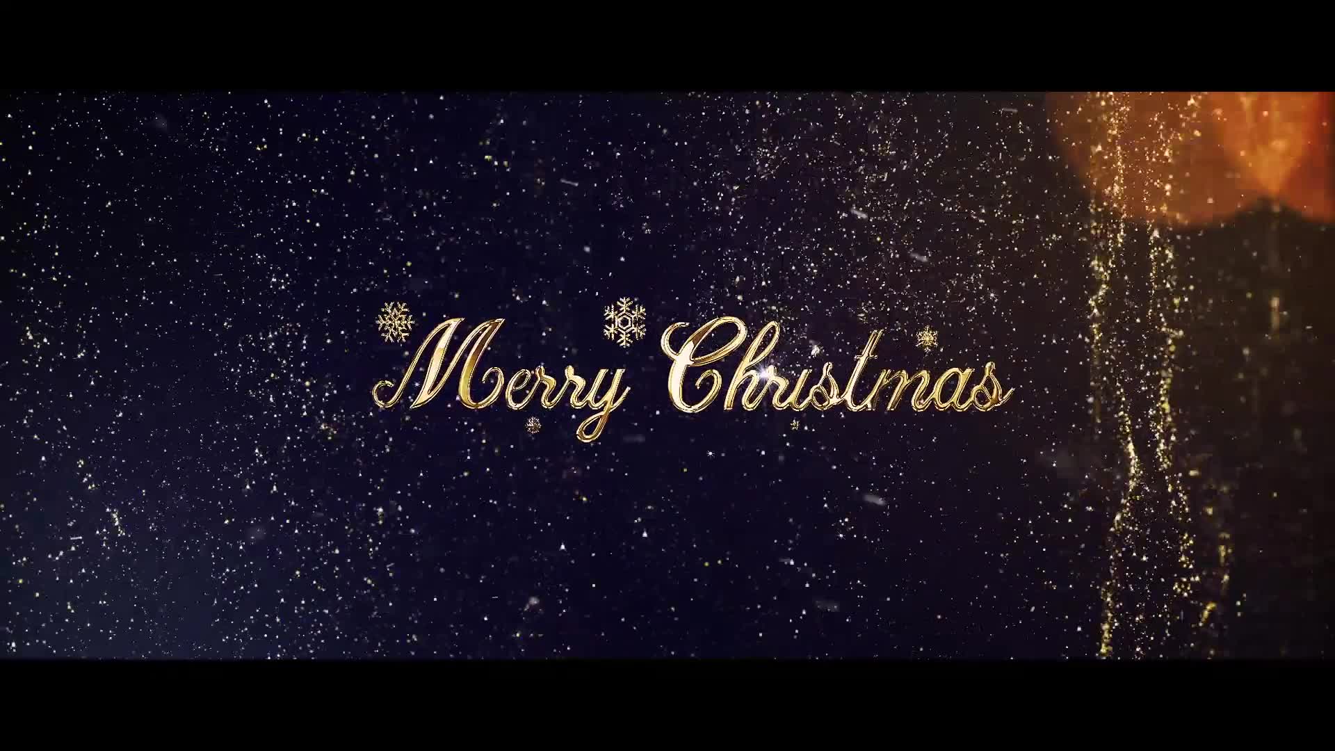 Gold Christmas Greeting Titles Quick Download 22866725 Videohive After ...