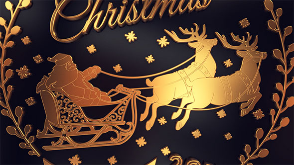 Gold Christmas Greetings - Download Videohive 18963639