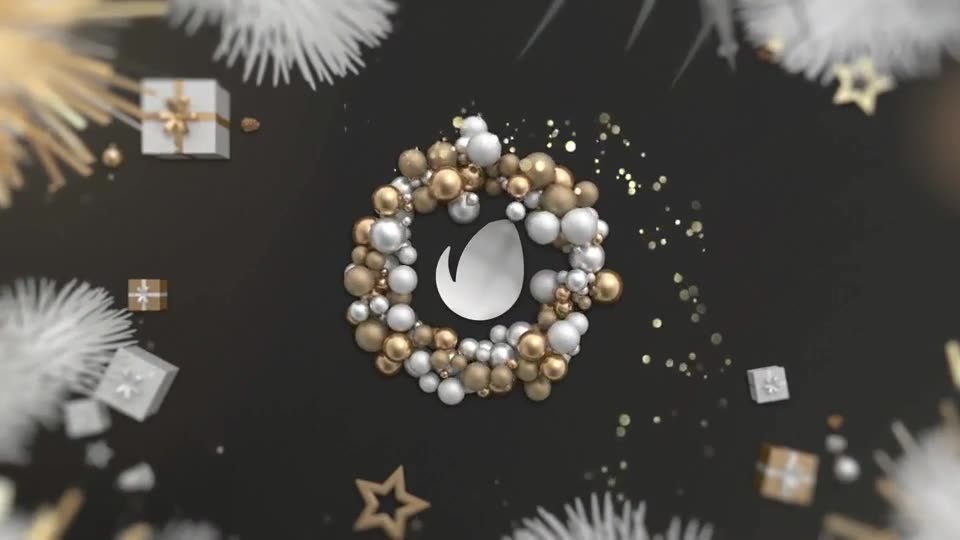 Gold Christmas Logo - Download Videohive 21098299