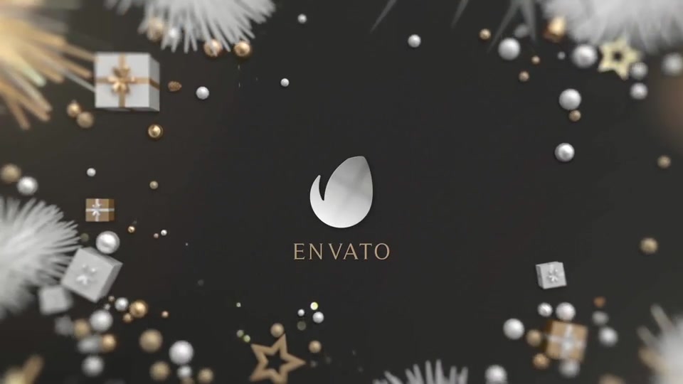 Gold Christmas Logo - Download Videohive 21098299