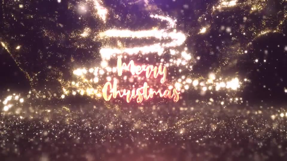 Gold Christmas Logo Videohive 24899802 After Effects Image 2