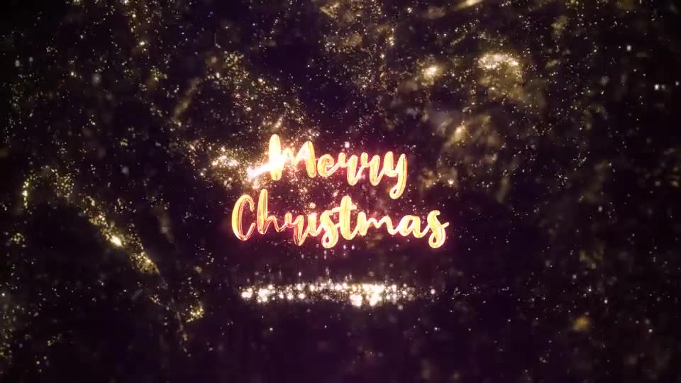 Gold Christmas Logo Videohive 24899802 After Effects Image 6
