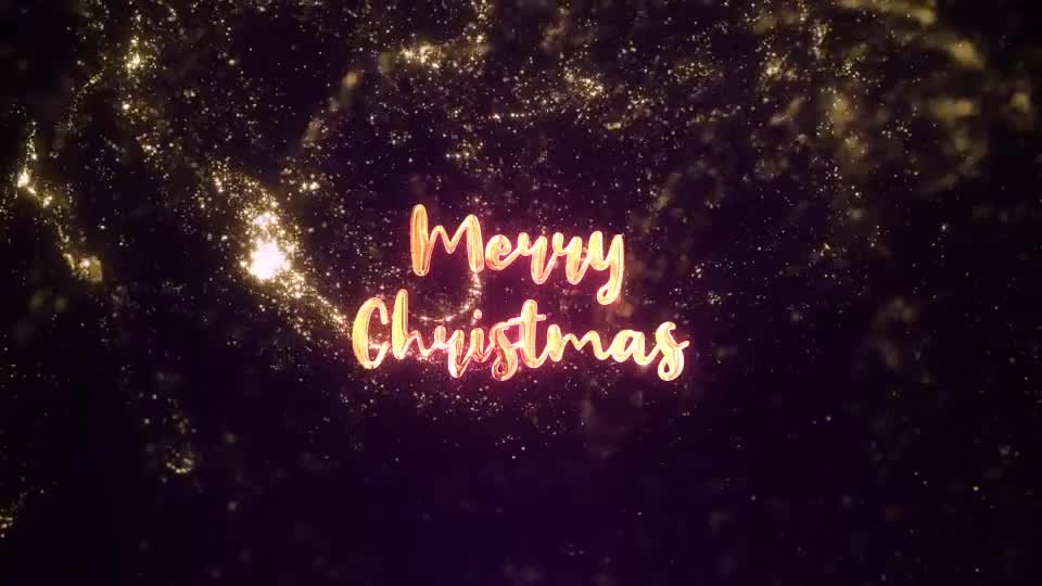 Gold Christmas Logo Download Fast Videohive 24899802 After Effects
