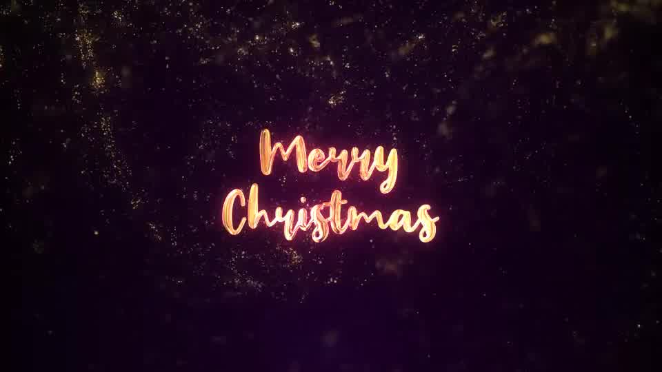 Gold Christmas Logo Videohive 24899802 After Effects Image 8