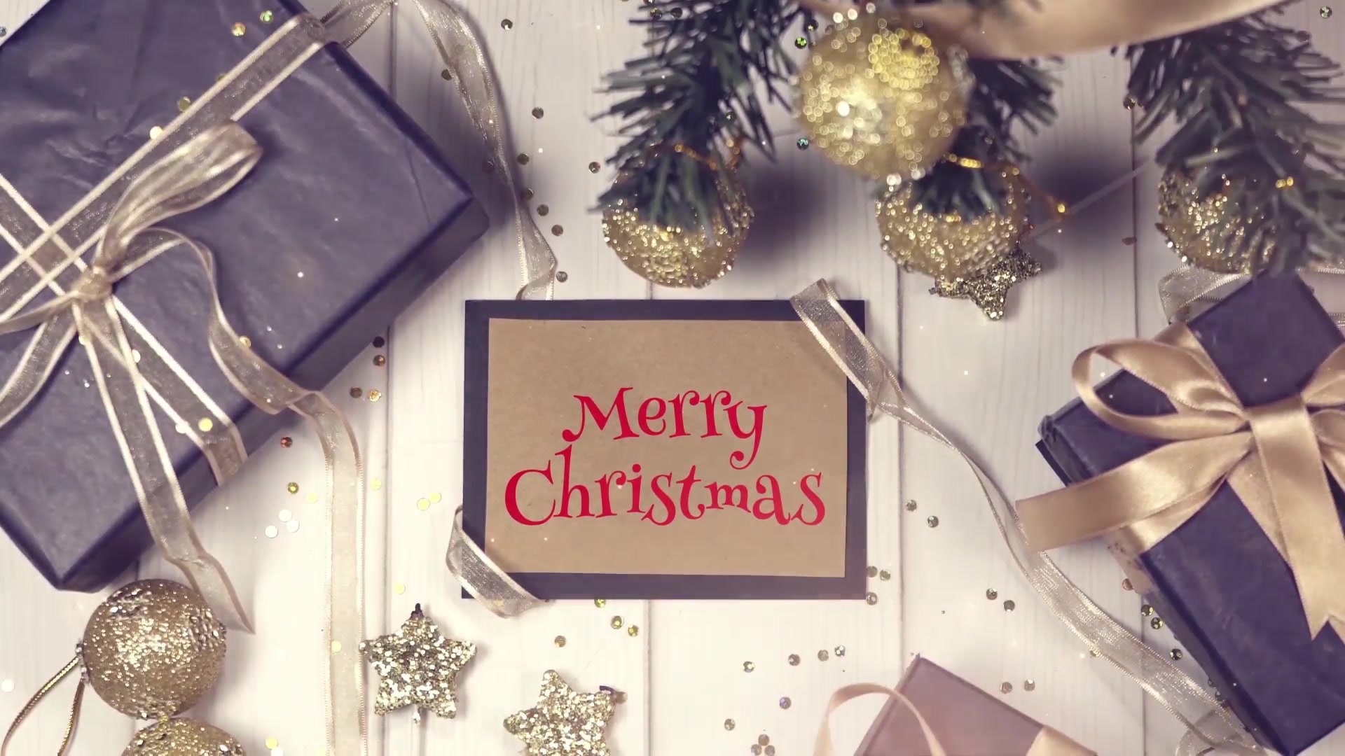 Gold Christmas Slideshow Videohive 29742218 After Effects Image 9