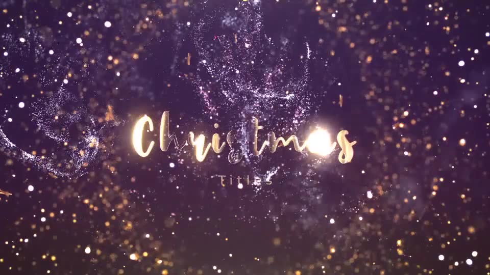 Gold Christmas Titles Videohive 24847560 After Effects Image 2