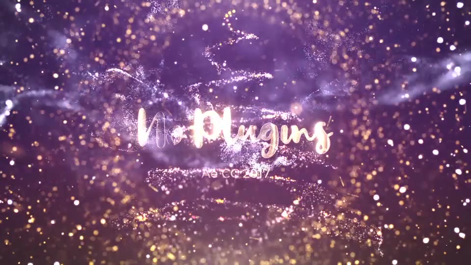 Gold Christmas Titles Videohive 24847560 After Effects Image 3