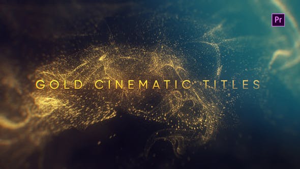 Gold Cinematic Titles Mogrt - Download Videohive 23260042