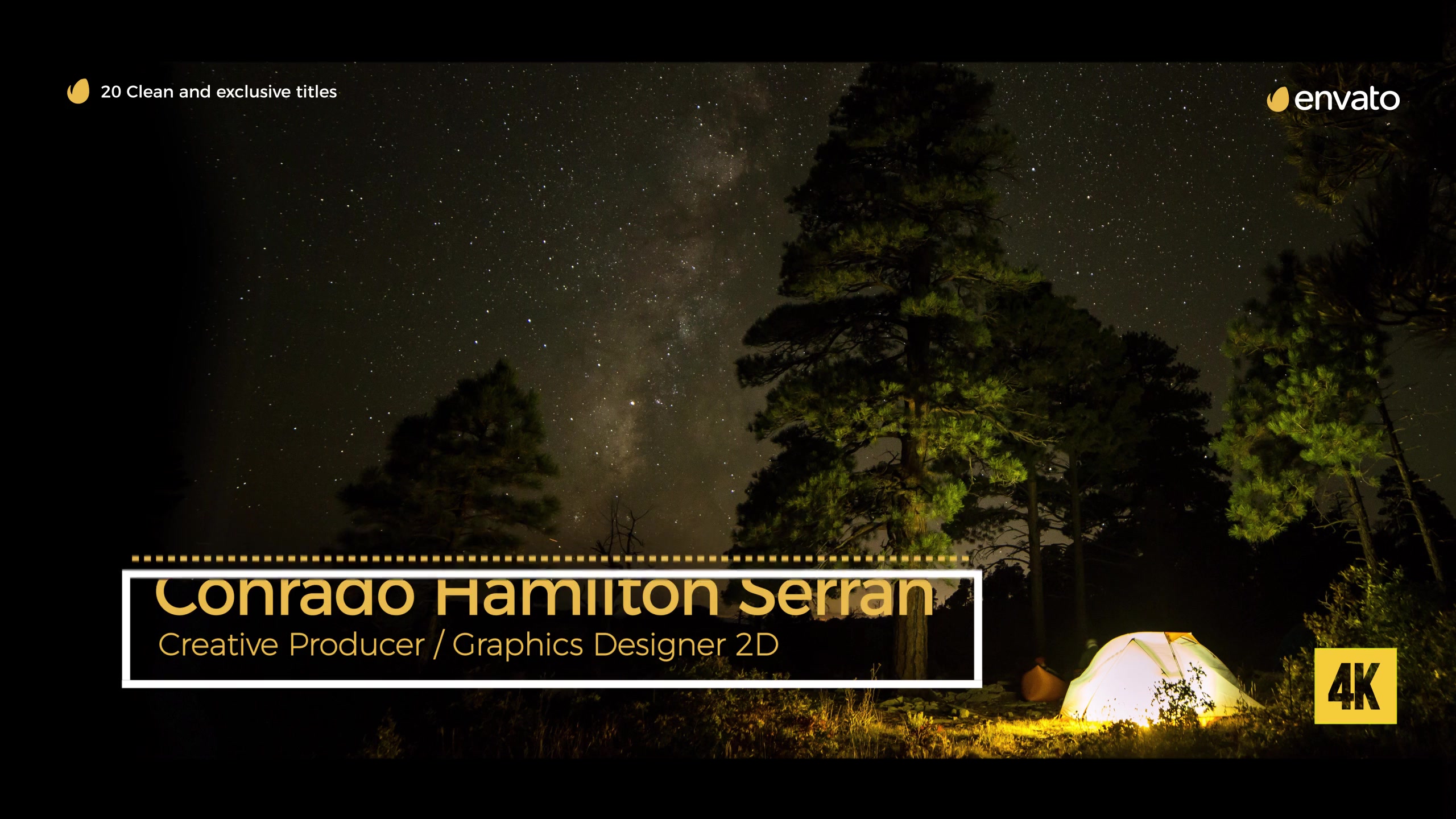 Gold Clean Lower Thirds for Premiere Videohive 21987596 Premiere Pro Image 6
