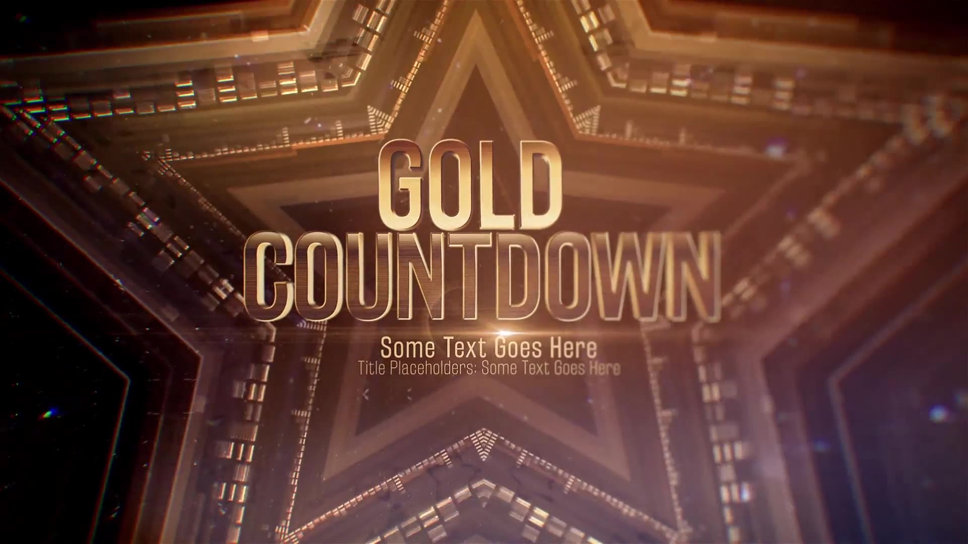 Gold Countdown Videohive 20562334 After Effects Image 11