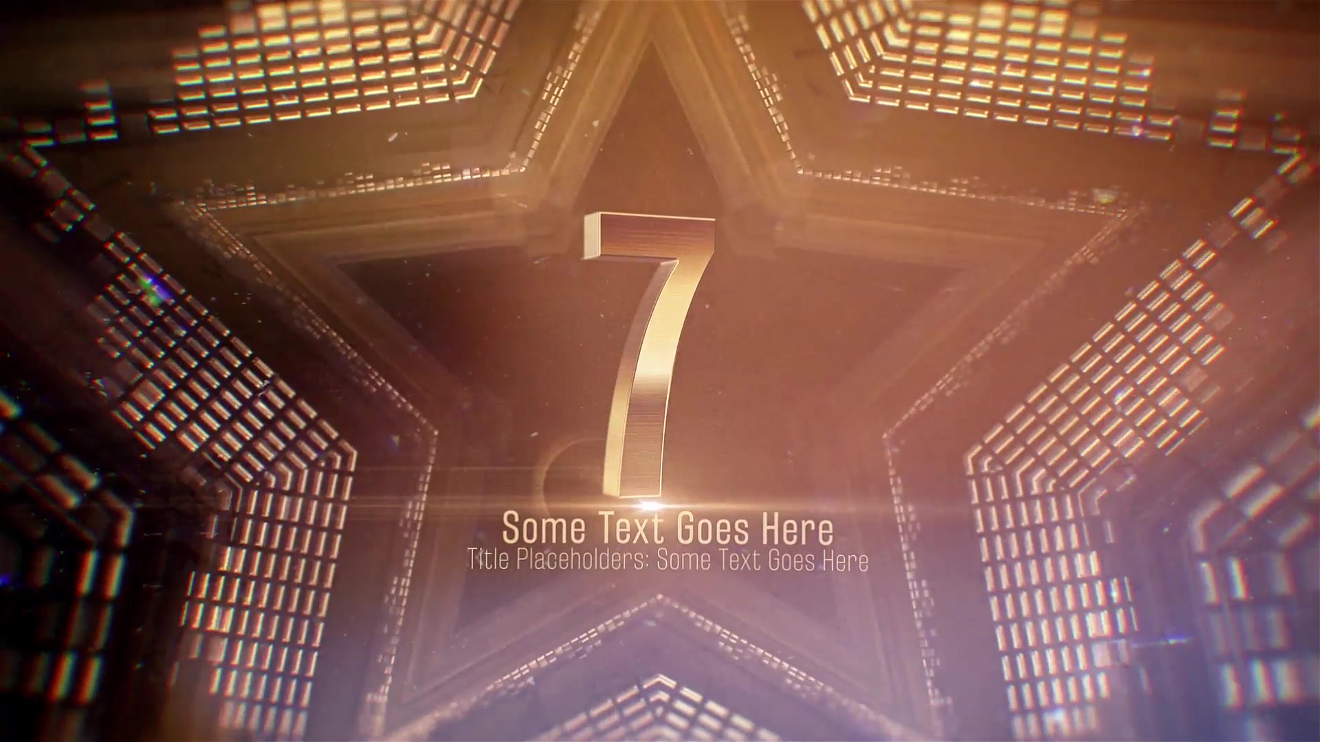 Gold Countdown Videohive 20562334 After Effects Image 4