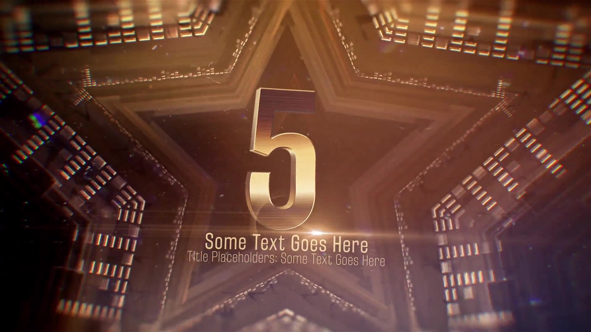 Gold Countdown Videohive 20562334 After Effects Image 6