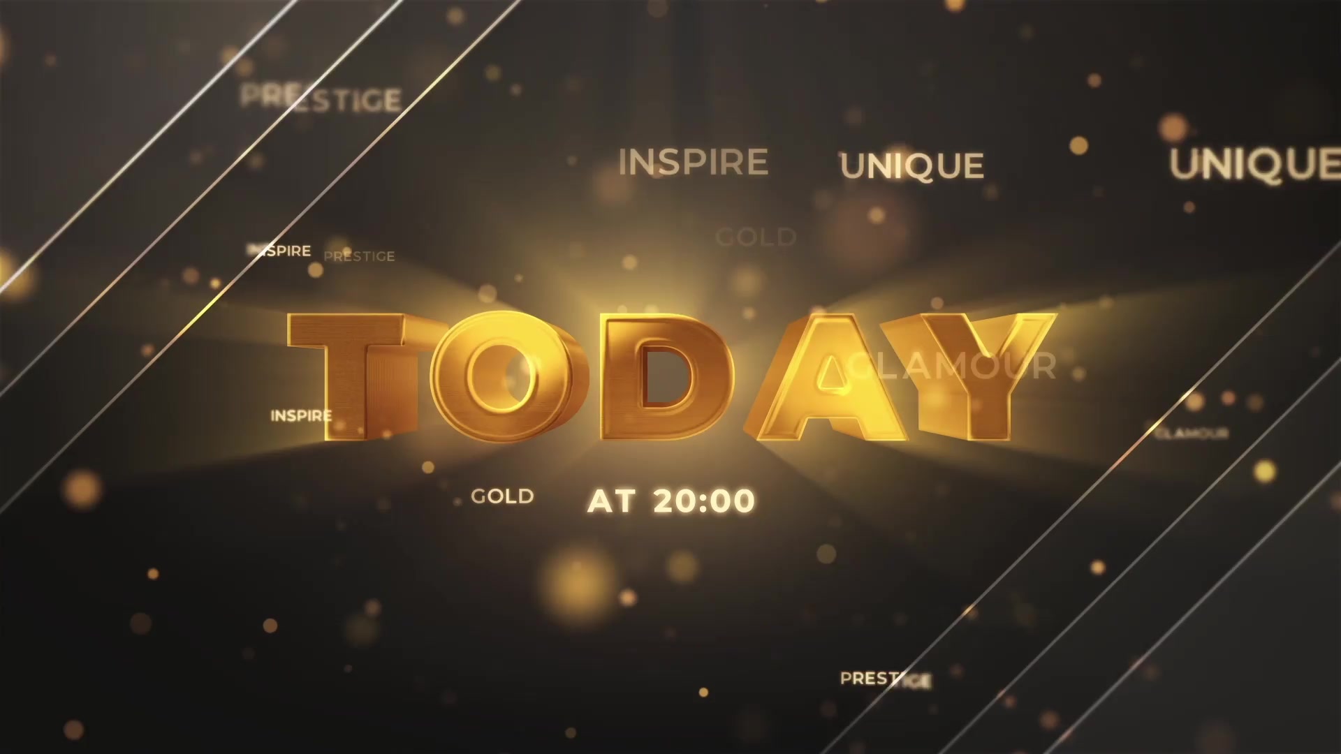 Gold Countdown Intro MOGRT Videohive 31658511 Premiere Pro Image 6