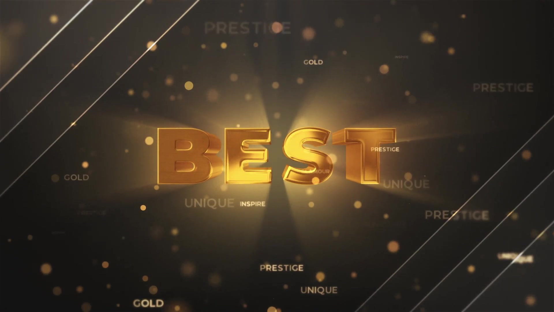 Gold Countdown Intro Videohive 29731436 After Effects Image 10
