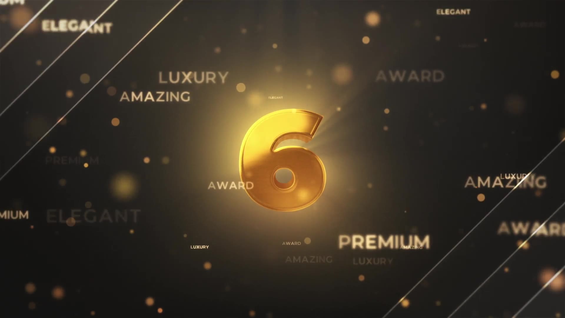 Gold Countdown Intro Videohive 29731436 After Effects Image 2