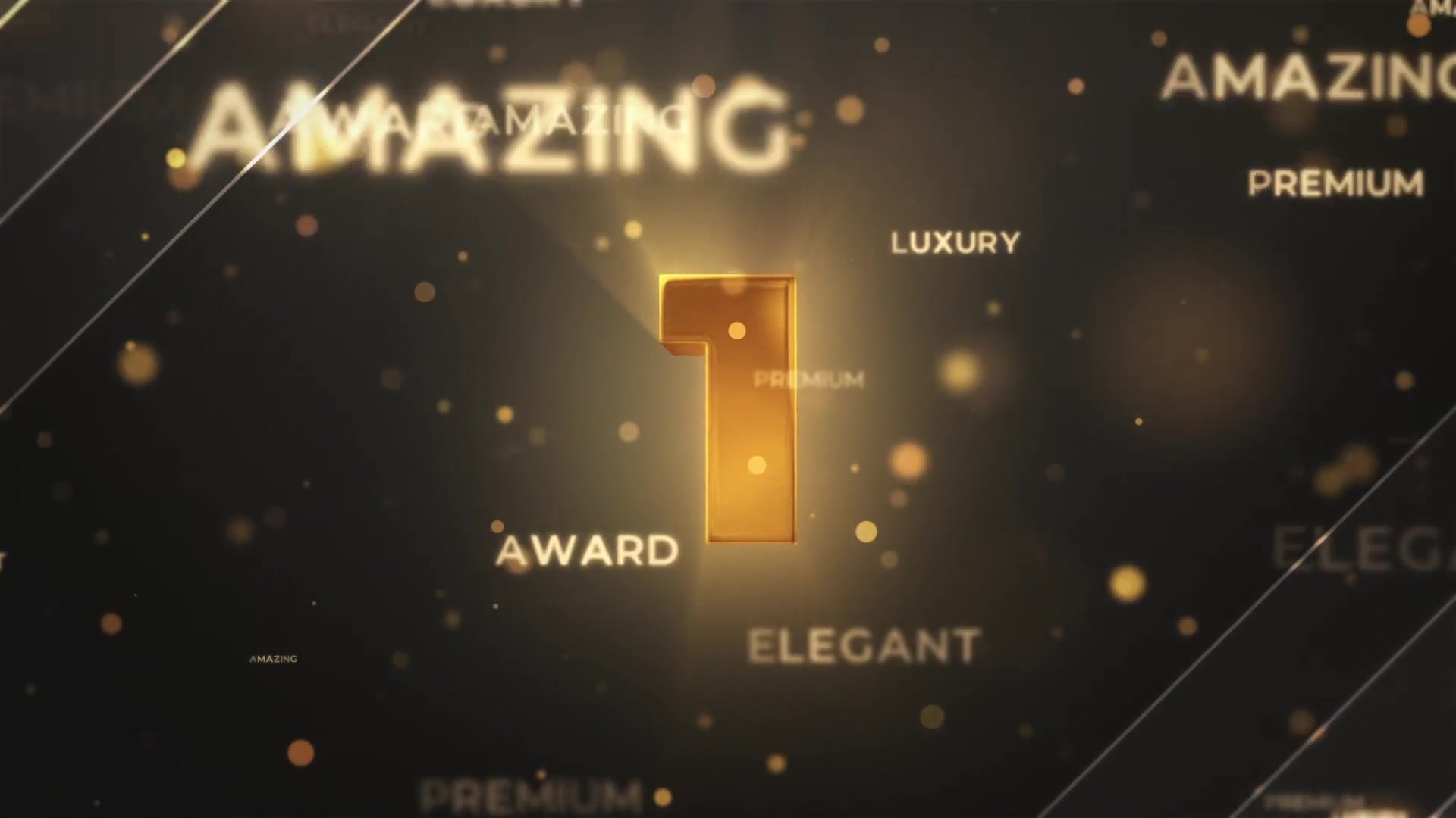 Gold Countdown Intro Videohive 29731436 After Effects Image 5