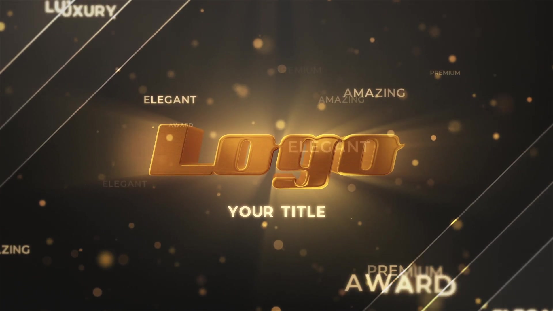 Gold Countdown Intro Videohive 29731436 After Effects Image 6