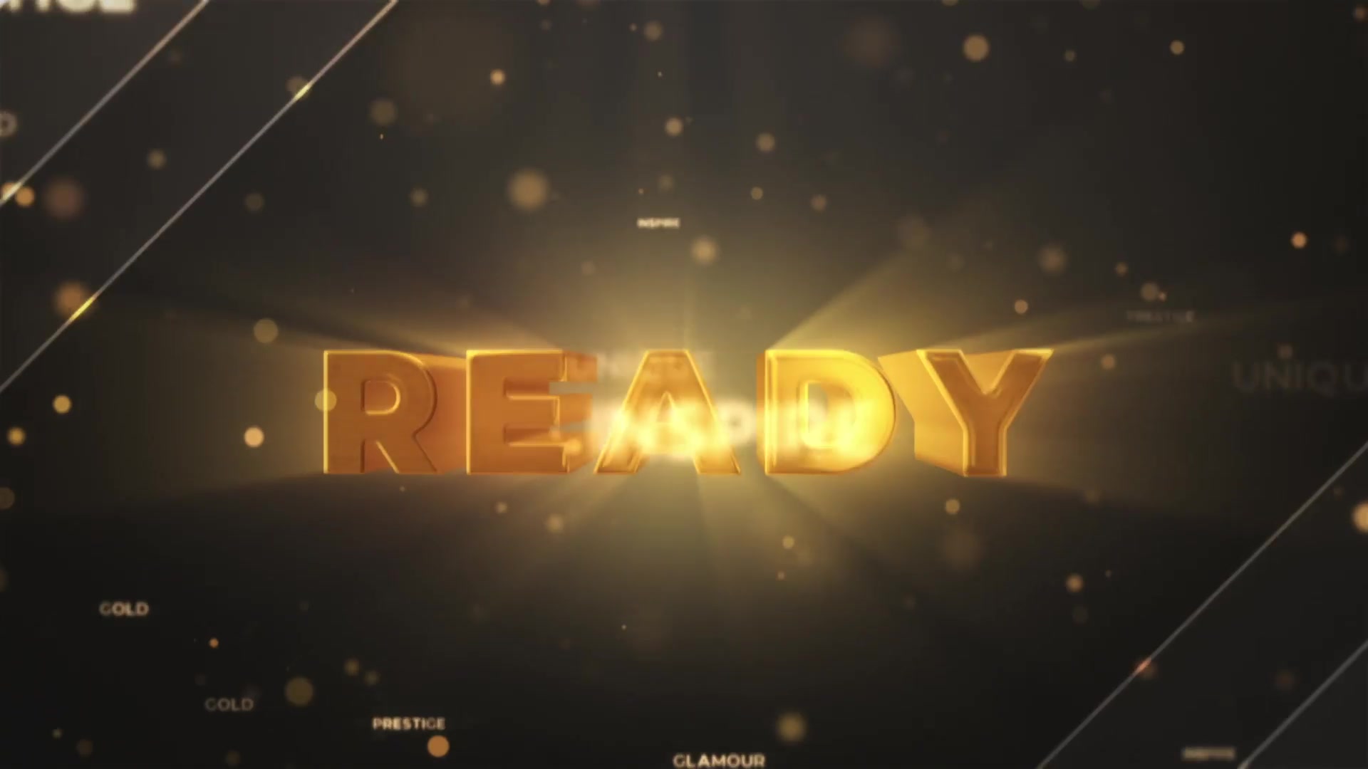 Gold Countdown Intro Videohive 29731436 After Effects Image 8